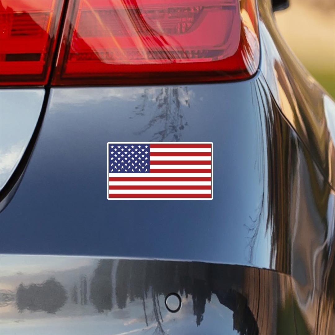 New Product! United States American Flag USA Car Decal Sticker