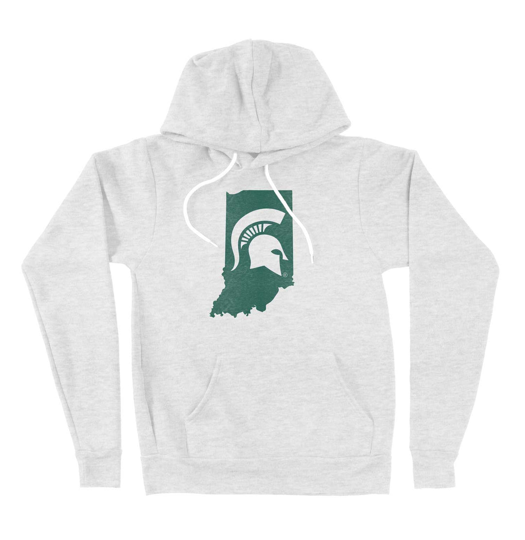Indy Spartans 2024 - Classic Unisex Ash White Hoodie