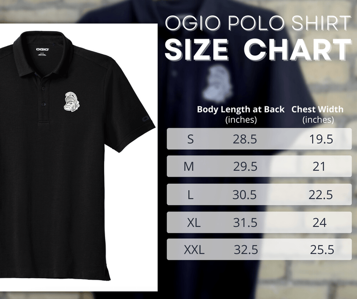 Michigan State Spartans Gruff Sparty OGIO Golf Polo - Black