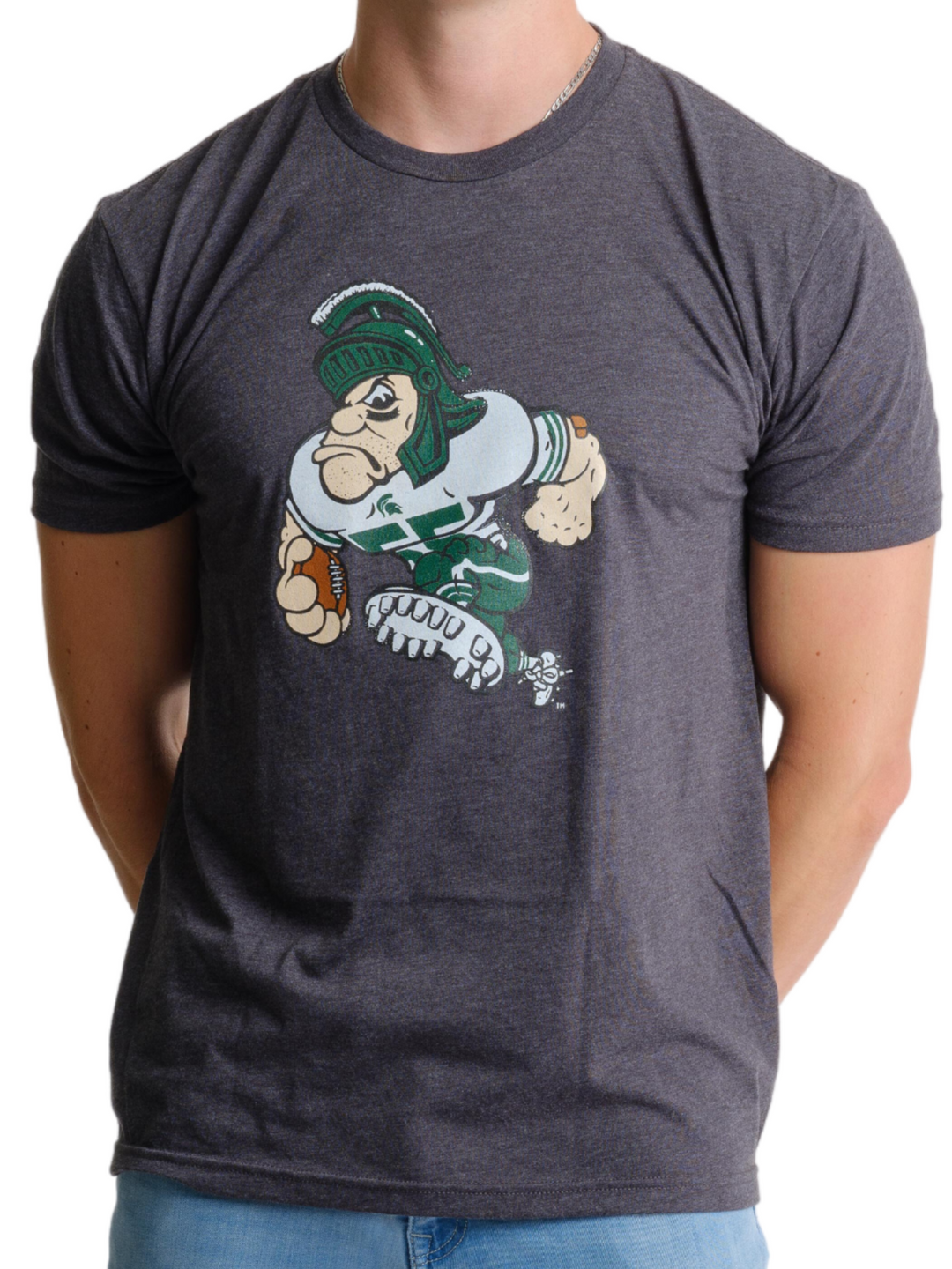 Vintage Michigan State Gruff Sparty T Shirt from Nudge Printing