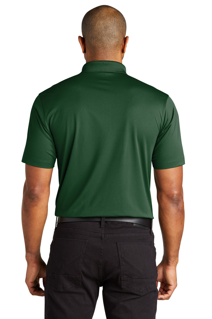 Detroit Spartans Green Unisex Polo Back
