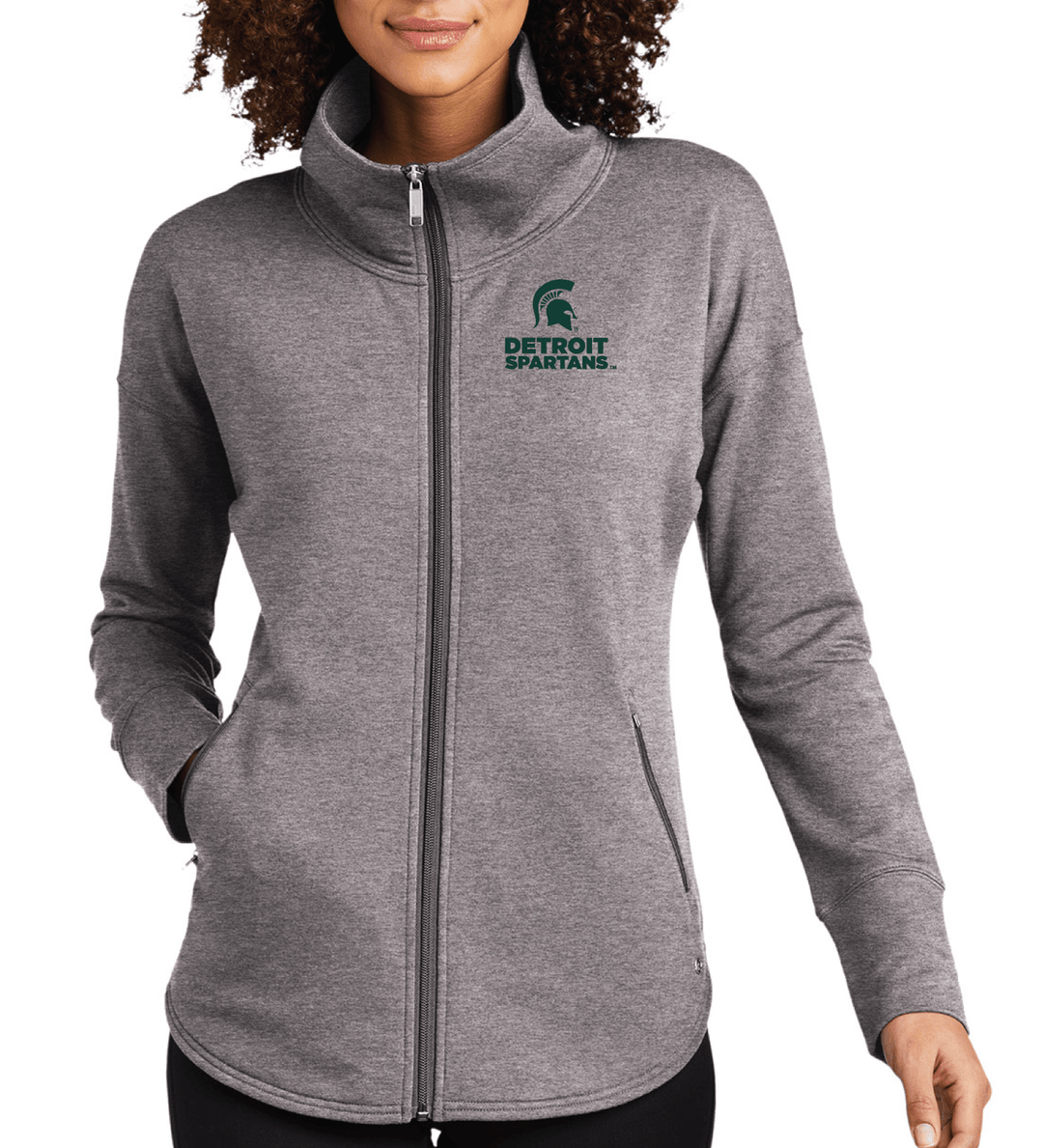 Detroit Spartans OGIO Grey Women's Jacket
