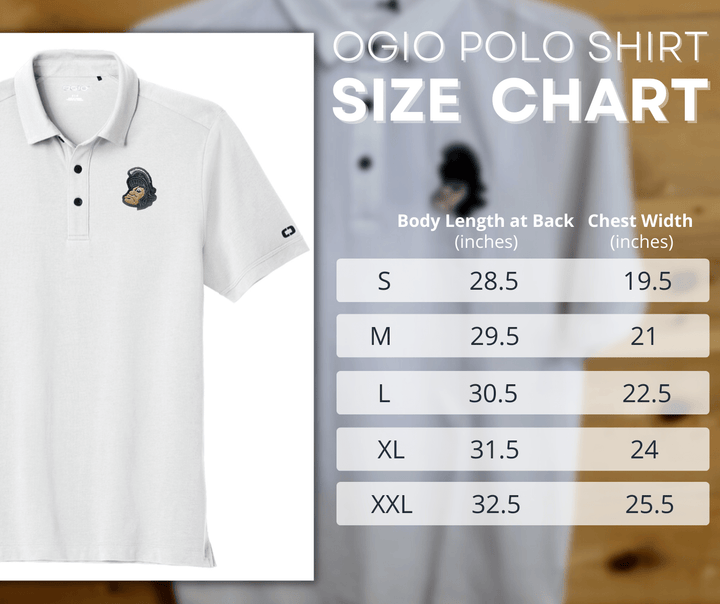 Michigan State University Spartans Color Gruff Sparty OGIO Polo - White