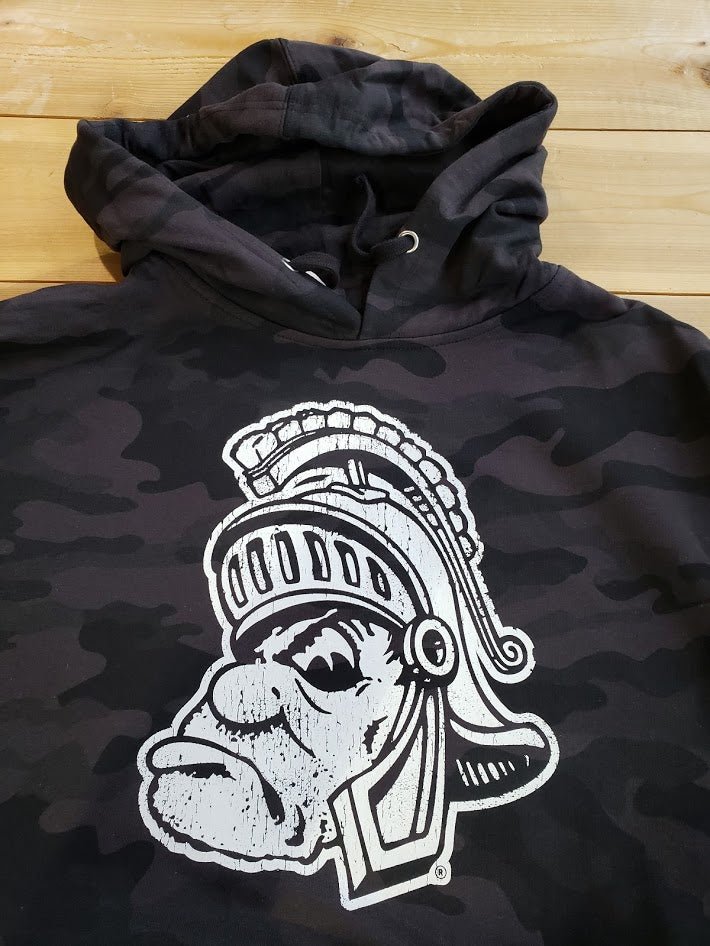 Gruff Sparty Michigan State Sweatshirt Black Camo