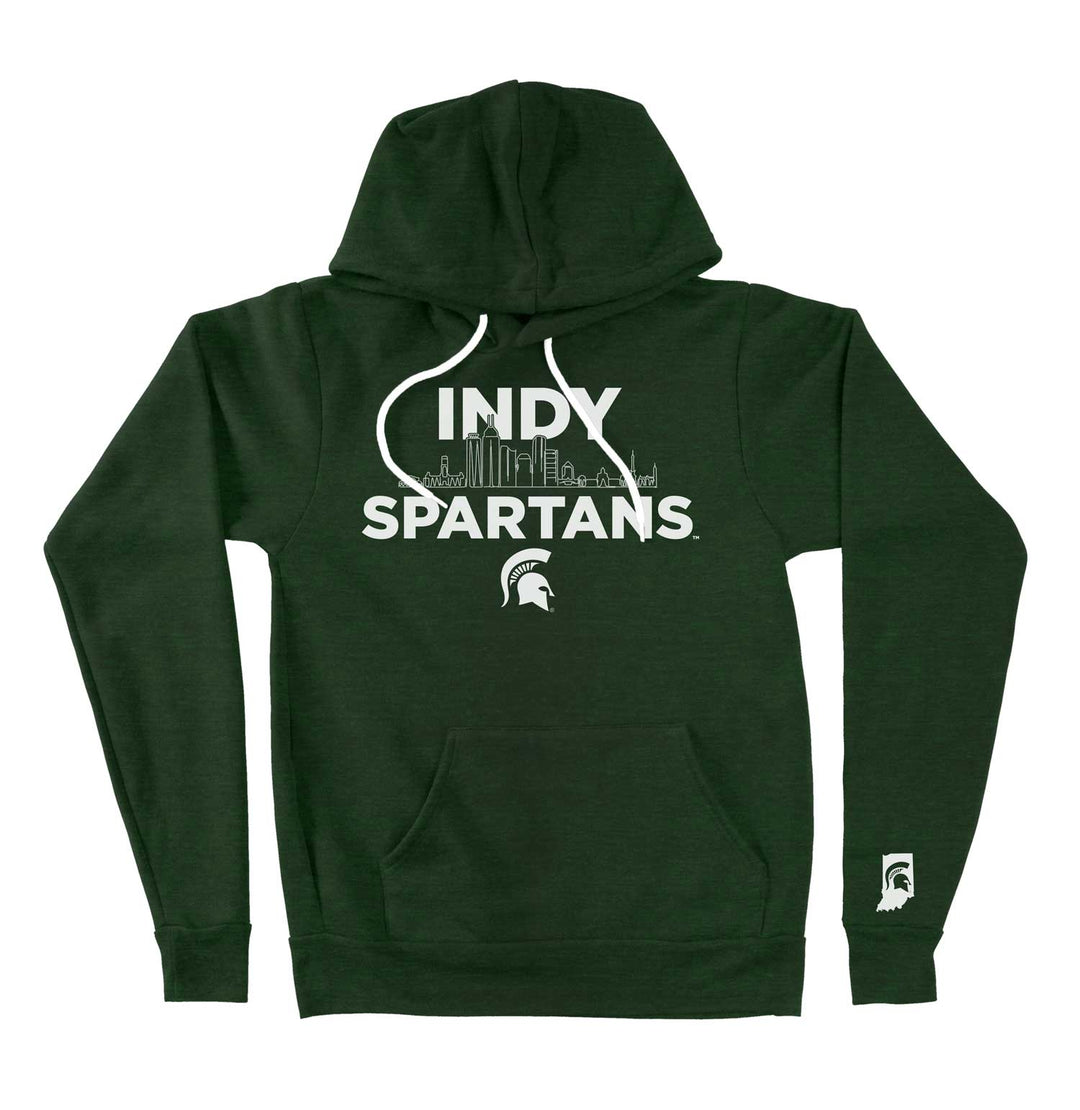 Indy Spartans 2024 - Unisex Green Hoodie