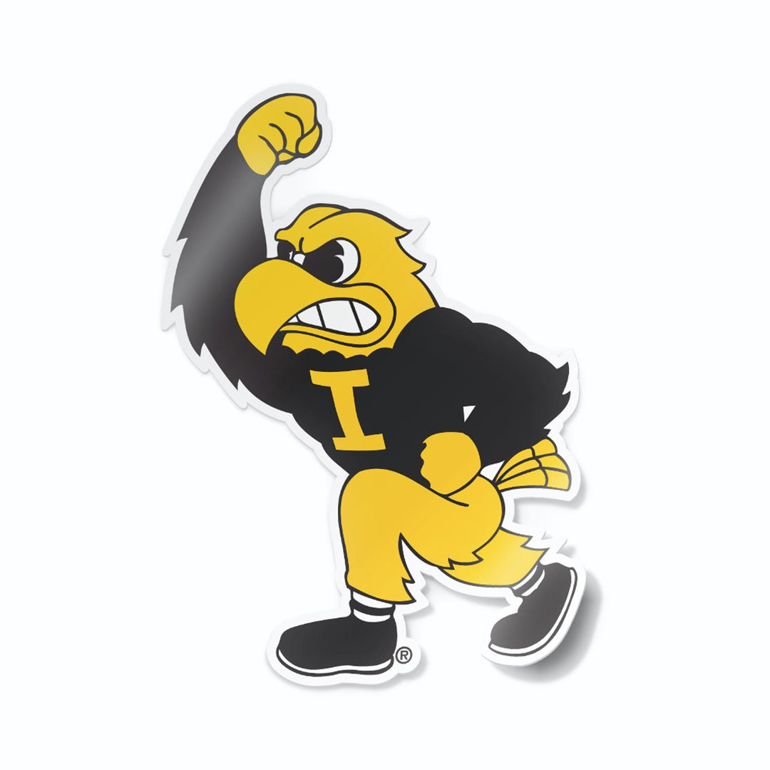 Iowa Hawkeyes Herky Fighting Decal Sticker