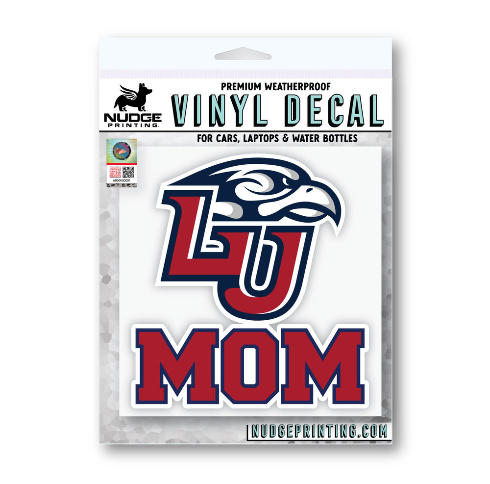 Official Liberty University MOM car sticker decal