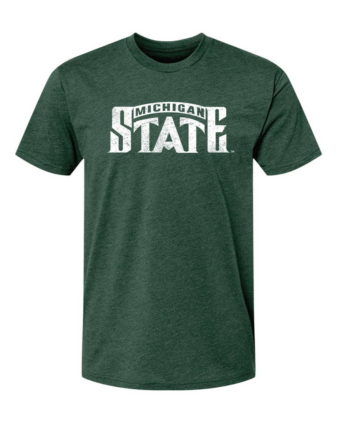 Michigan State Bridge Logo 2000 Champions Green T-Shirt