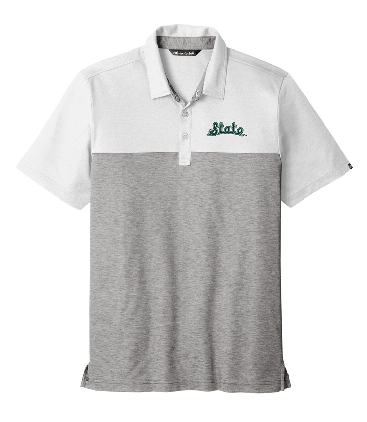 Vintage Michigan State Cursive State Polo