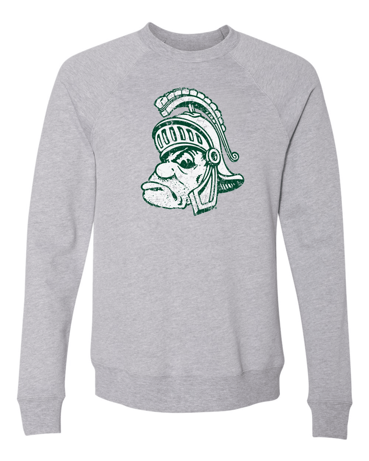 Vintage Michigan State Crewneck Sweatshirt with Gruff Sparty Print