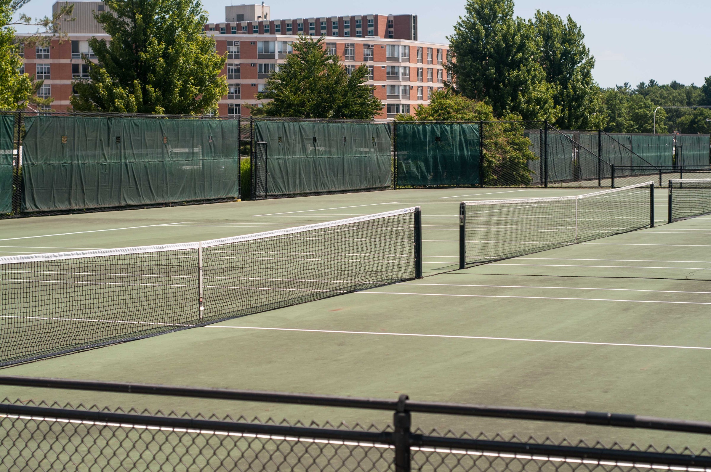 Michigan State University Tennis Courts Photo