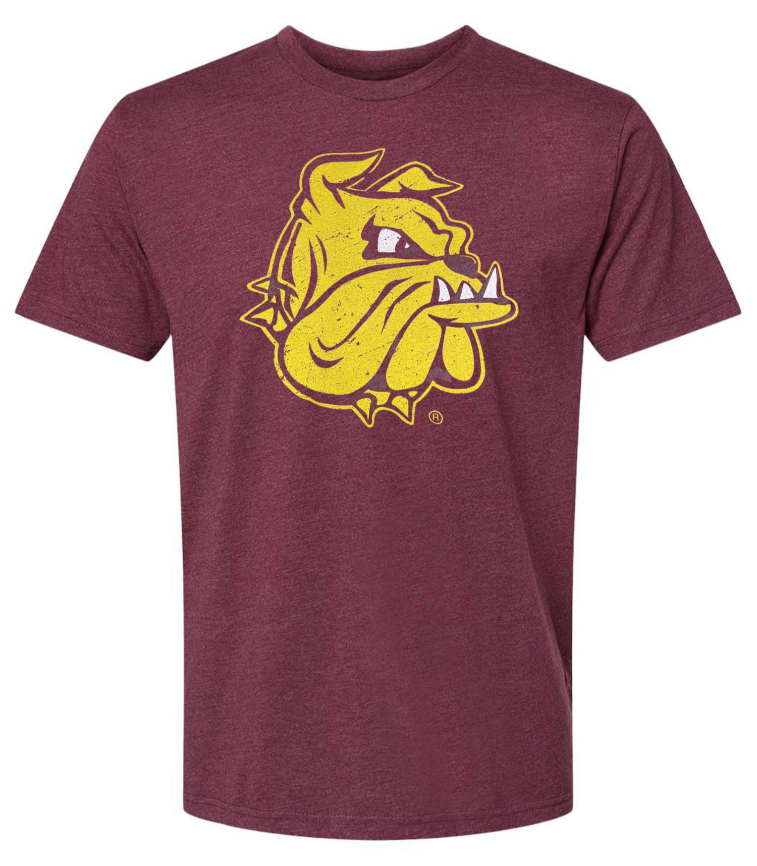Minnesota Duluth Champ the Bulldog Maroon T-shirt – Nudge Printing
