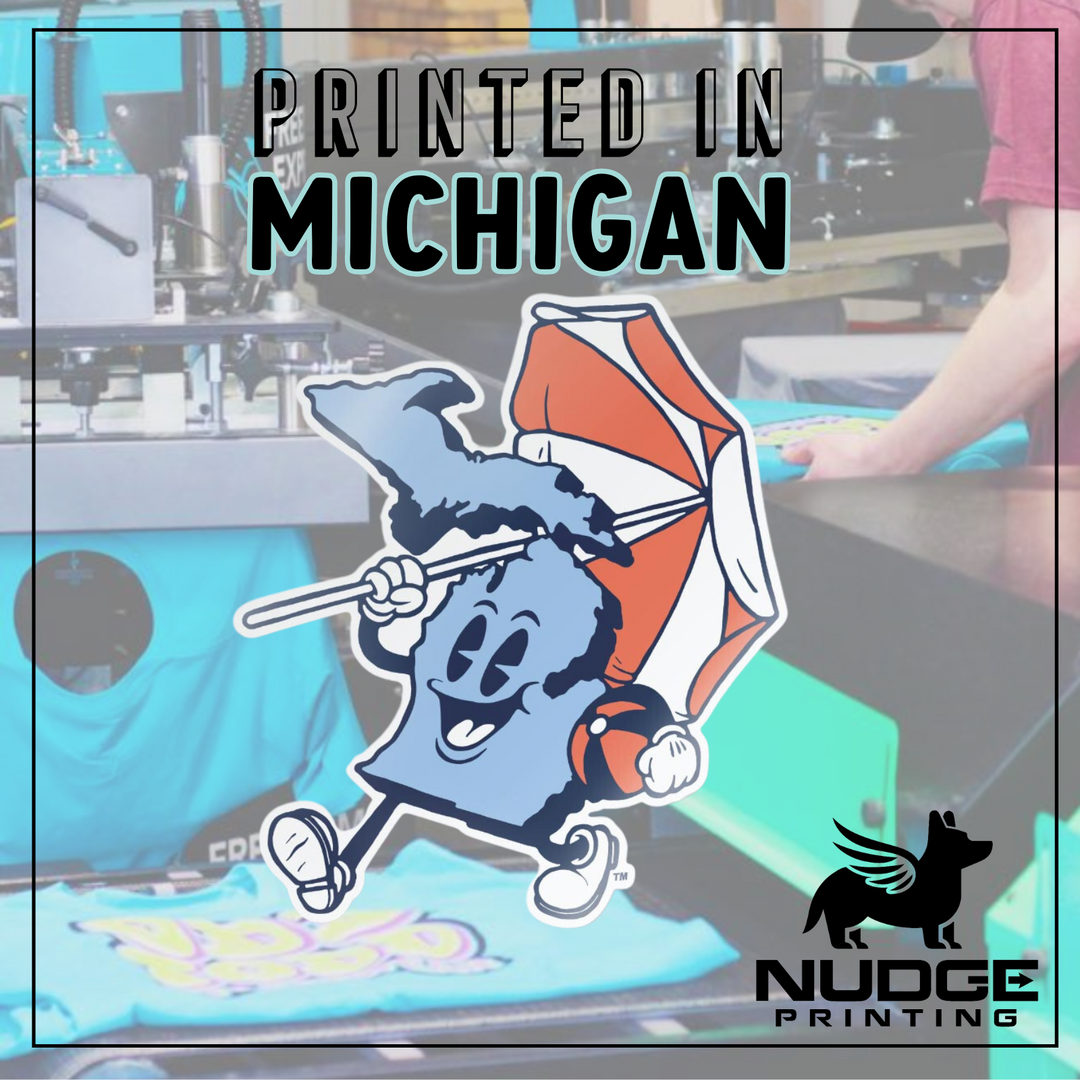 Printed in Michigan Graphic from Nudge Printing