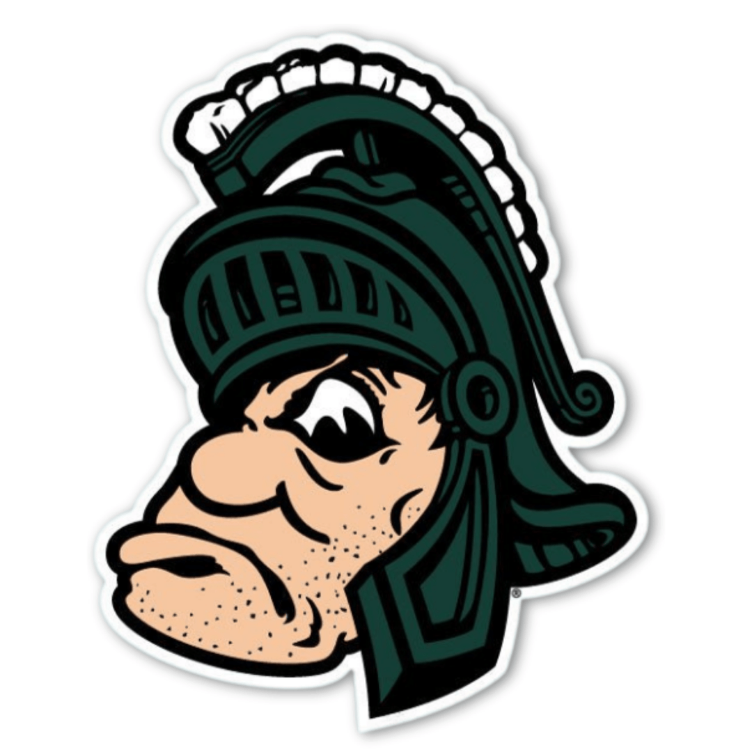 MSU Gruff Sparty Decal