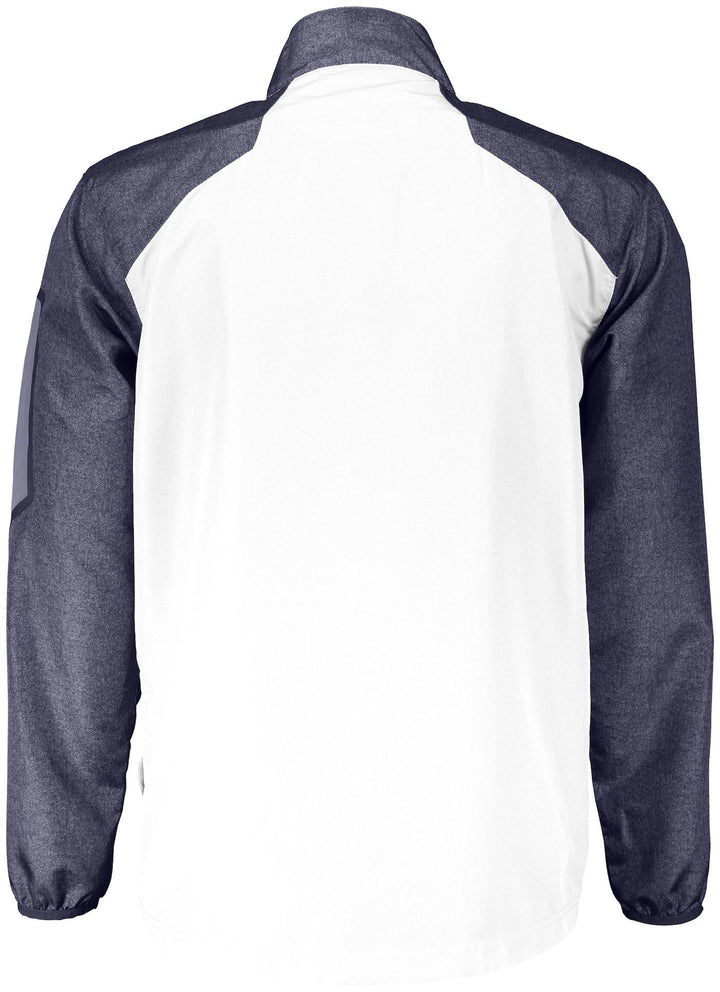 Back of Vintage MSU Cursive State Raider Jacket from Nudge Printing