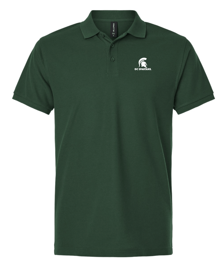 Michigan State DC Spartans AllPro Polo - Forest Green