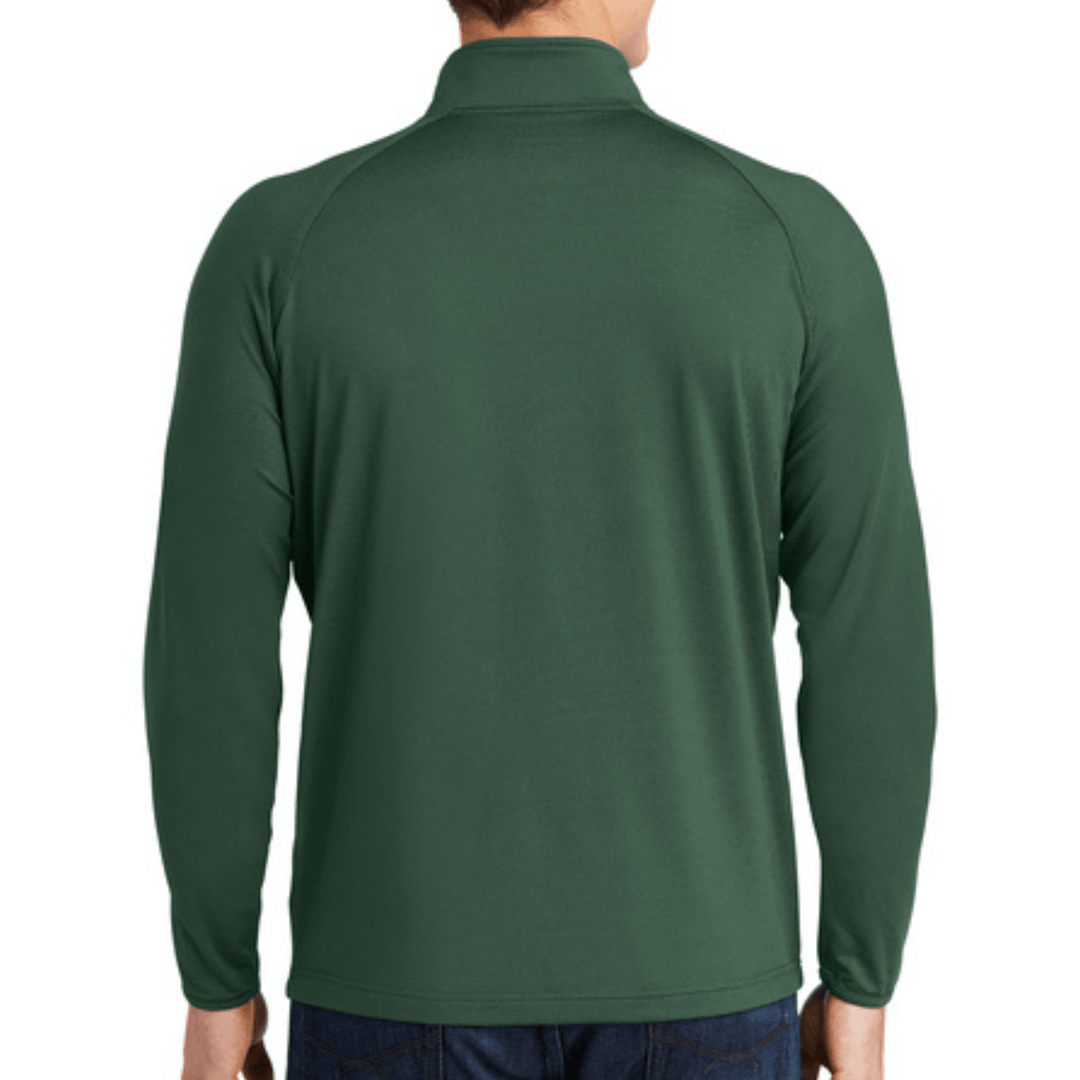 Michigan State University Hockey Sparty Green Quarter-zip