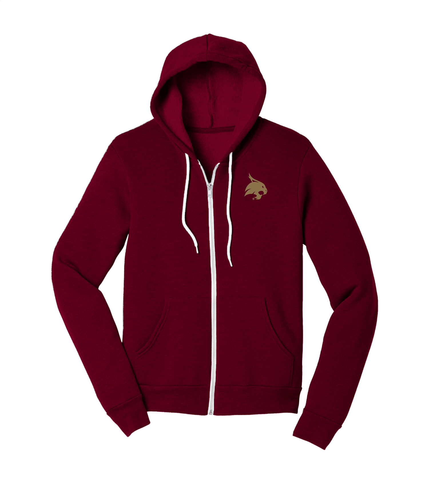 Texas State Maroon Full Zip Embroidered Sweatshirt – Nudge Printing Texas State Maroon Full Zip Embroidered Sweatshirt – Nudge Printing