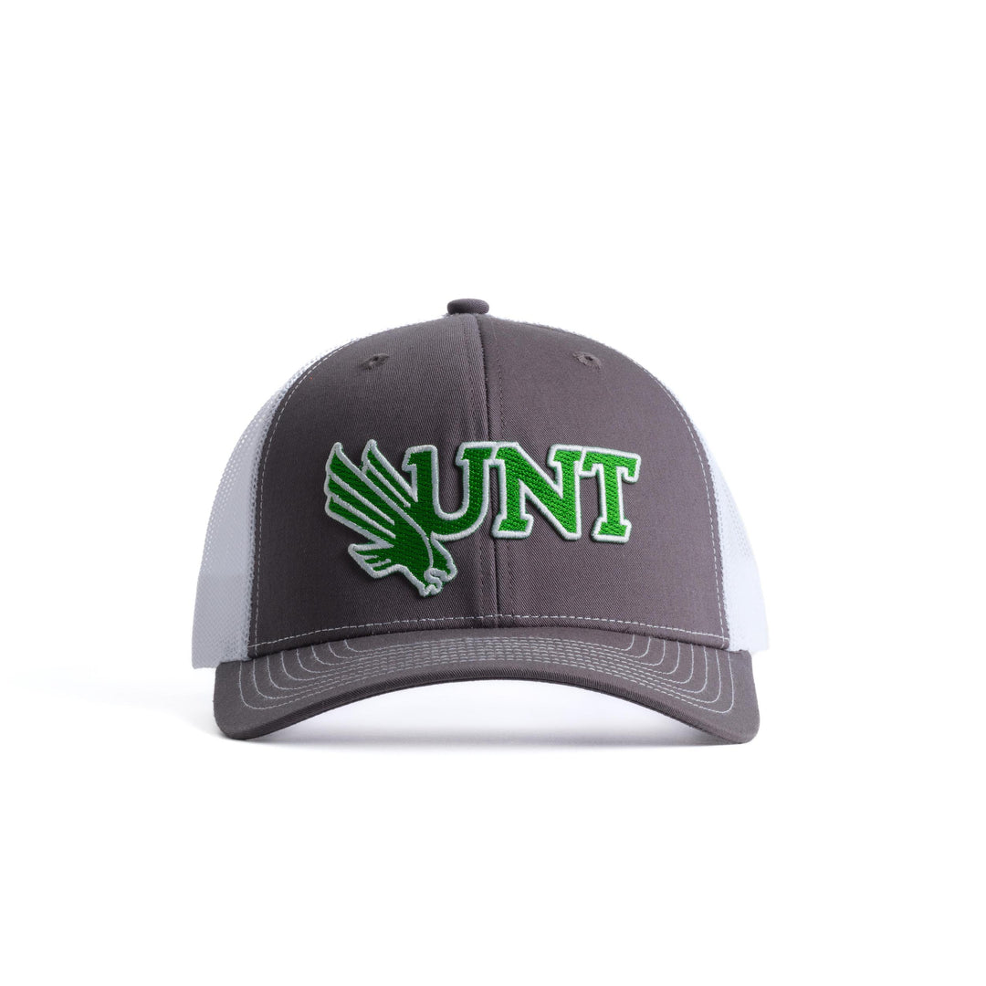 University of North Texas Hat UNT Mean Green Logo Embroidered Richardson 112 Trucker Hat Snapback Baseball Cap