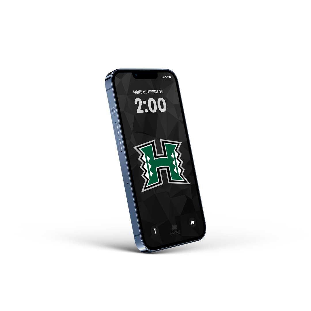 FREE | University of Hawaii H Phone Wallpaper Download