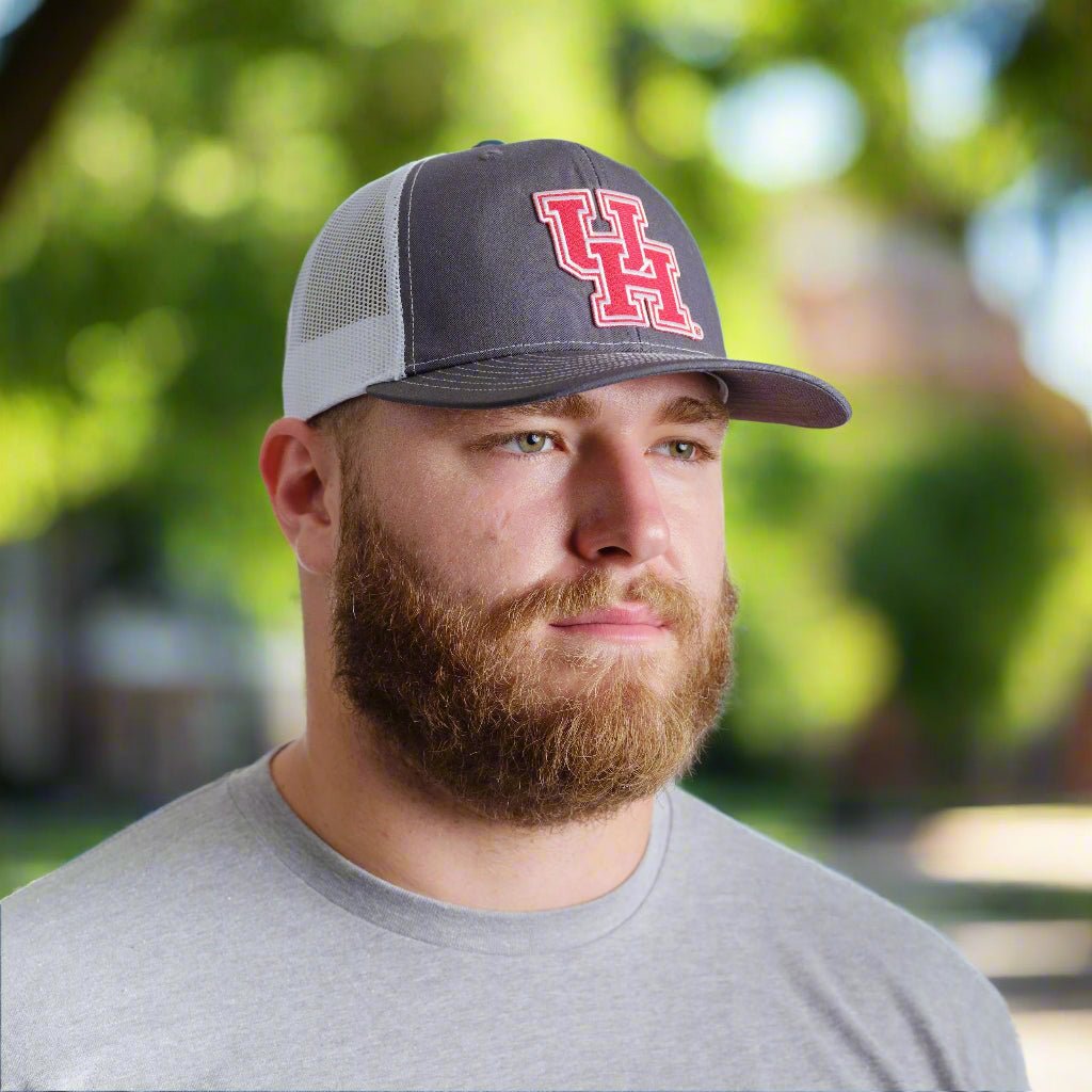 University of Houston UH Embroidered Trucker Hat Richardson 112 Baseball Cap Adult Sizing