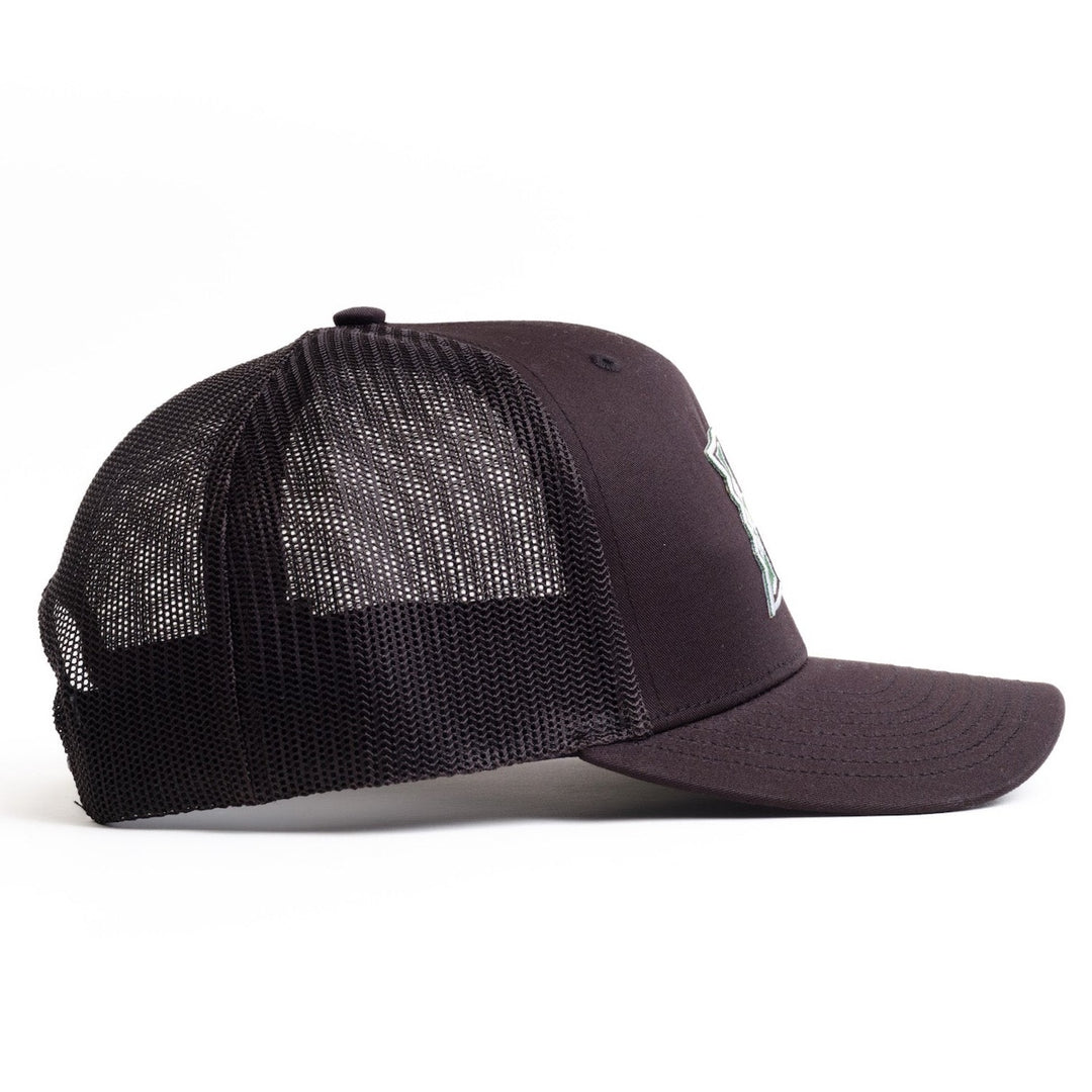Right side of University of Hawaii Baseball hat