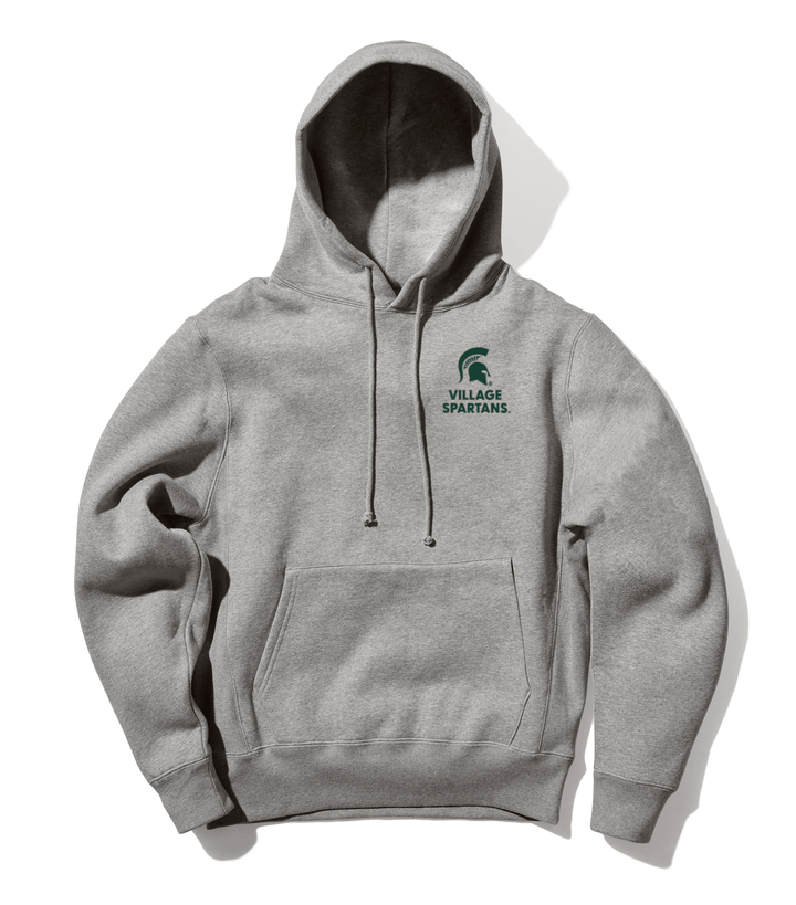 Michigan State Village Spartans Varsity Hoodie - Grey