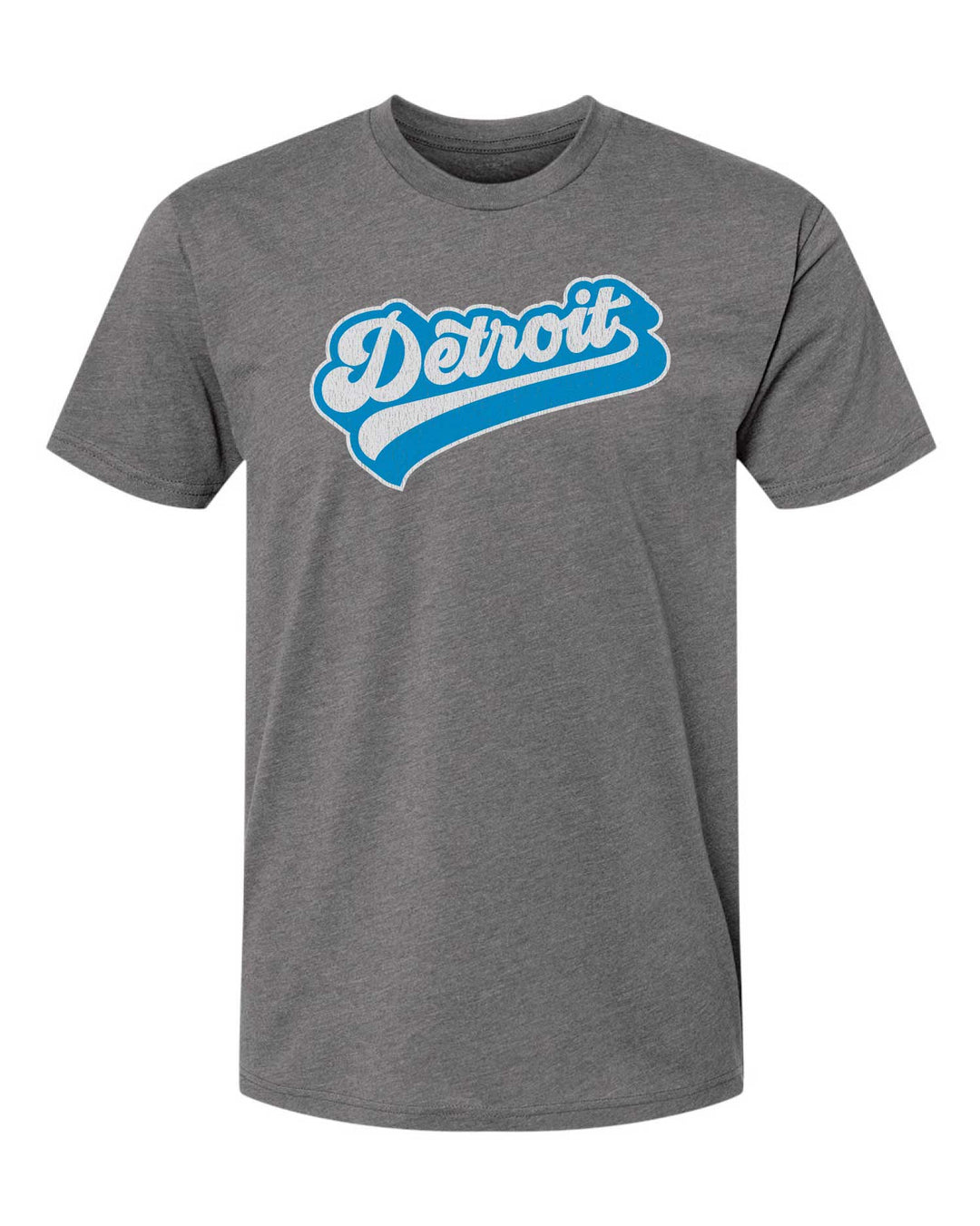 ⏰ PRE-ORDER | Detroit Vintage Michigan Logo on Dark Grey T-Shirt