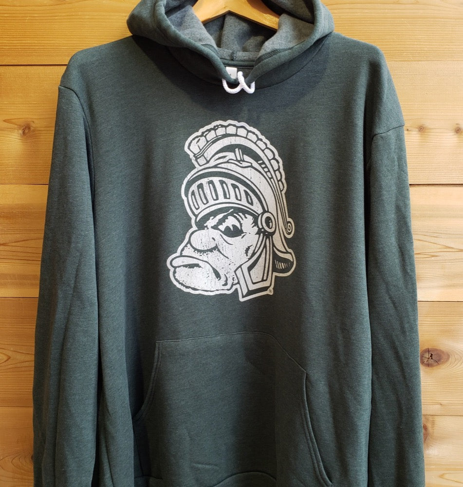 Michigan State Hoodie with Gruff Sparty