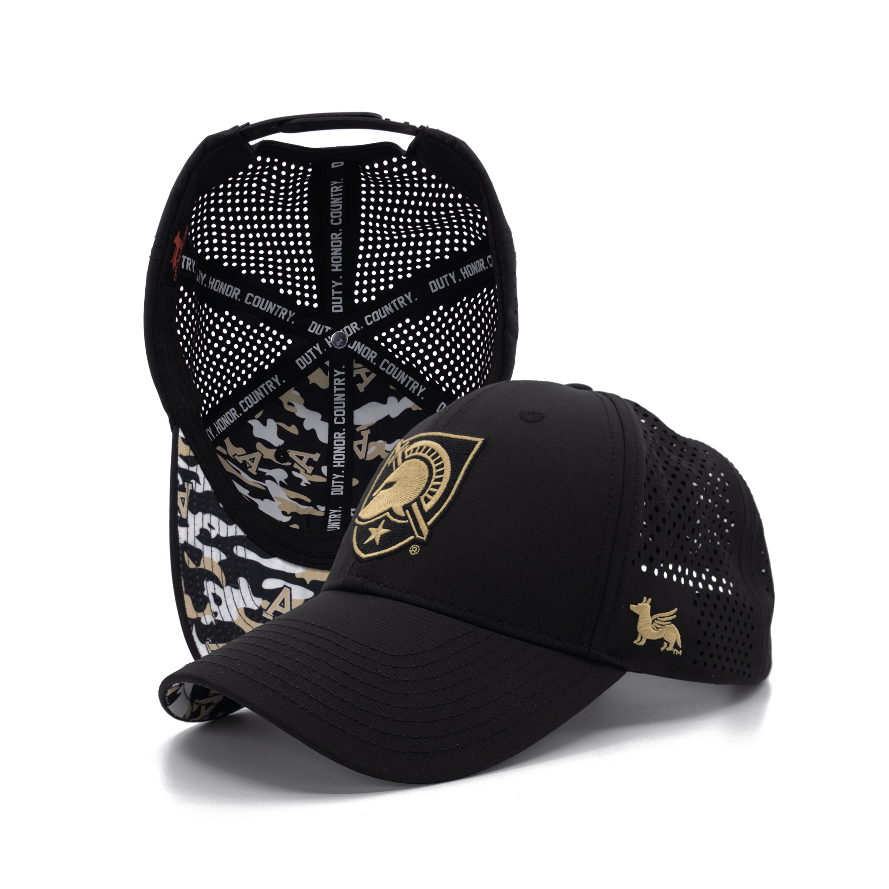 Black West Point Black Knights Shield and Camo Hat – Nudge Printing