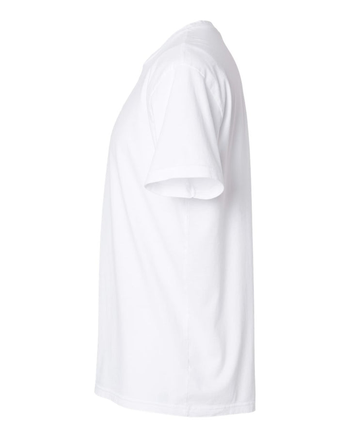 Michigan State White T-Shirt Side View from Nudge Printing