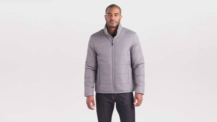 Video showing the Port Authority puffer jacket from Nudge Printing
