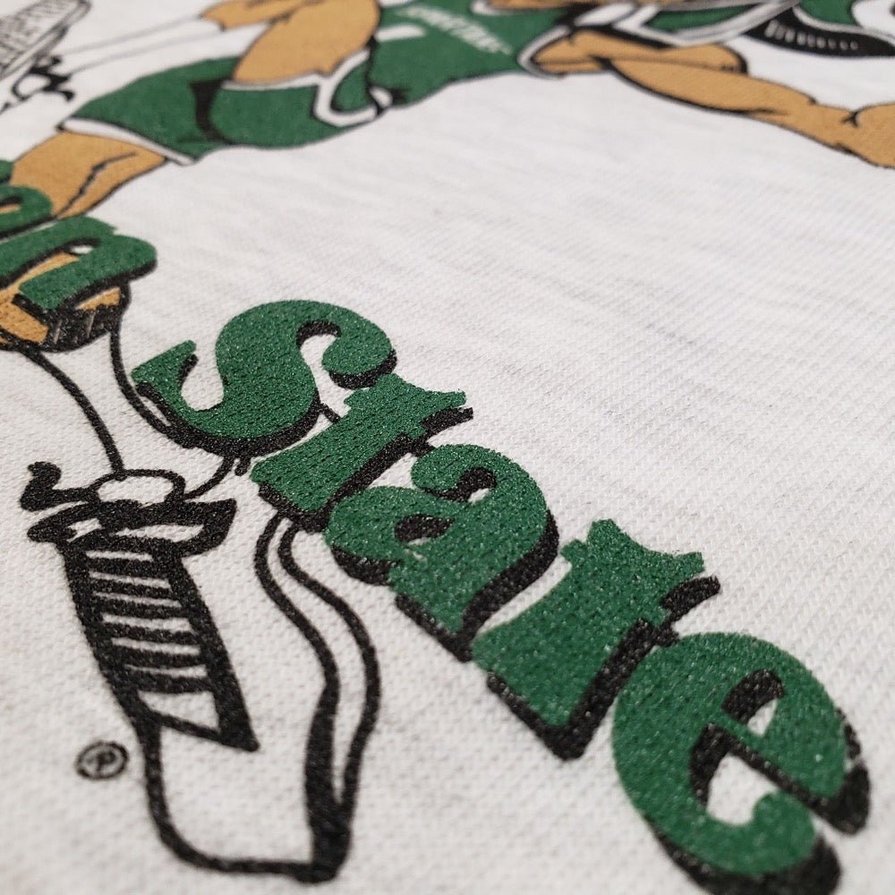 Screen printed Michigan State Hoodie from Nudge Printing