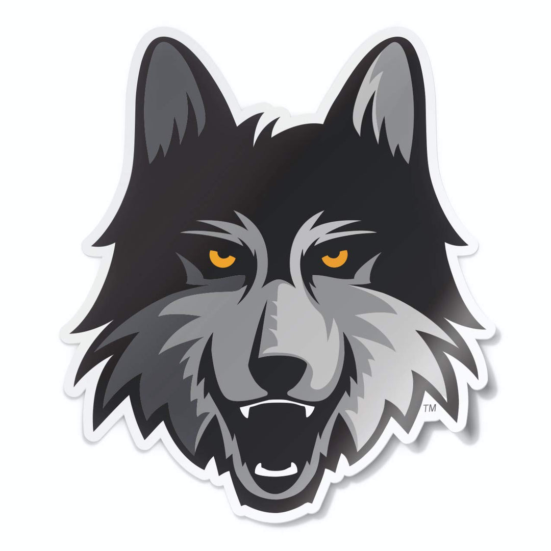 Loyola University Wolf Logo Car Decal - Nudge Printing