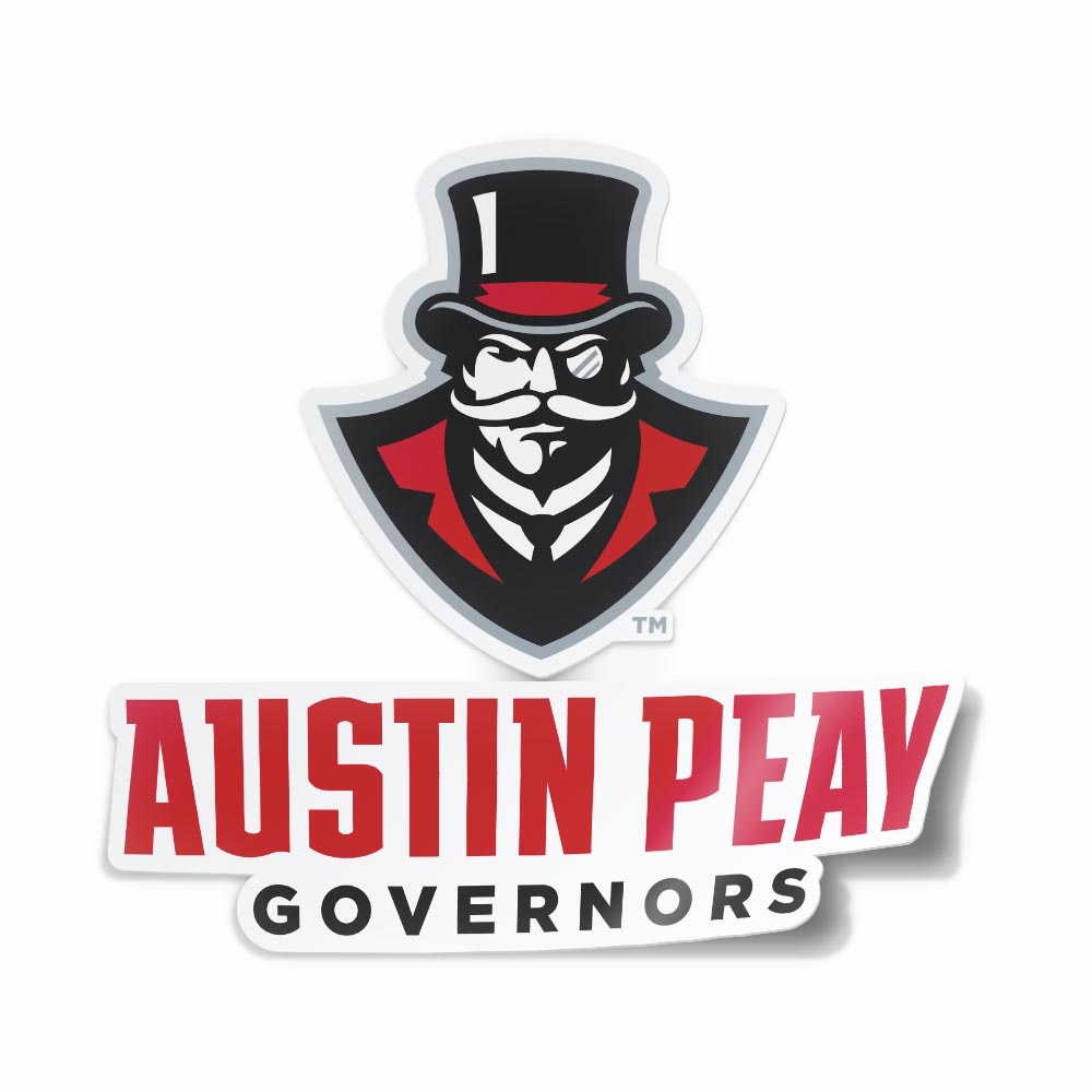 Austin Peay University Governors Combo Logo Decal