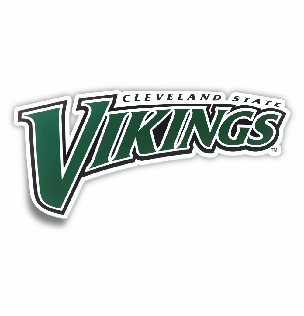Cleveland State University Vikings Car Decal