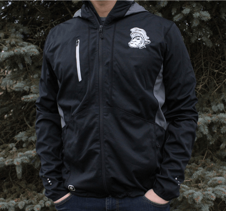 Black Michigan State Jacket from Nudge Printing