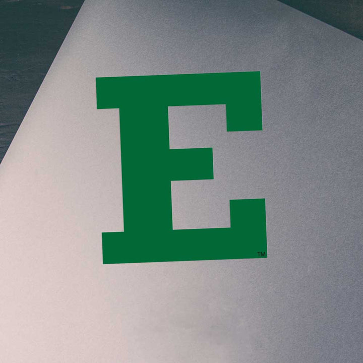 Eastern Michigan Green Block E Decal - Nudge Printing