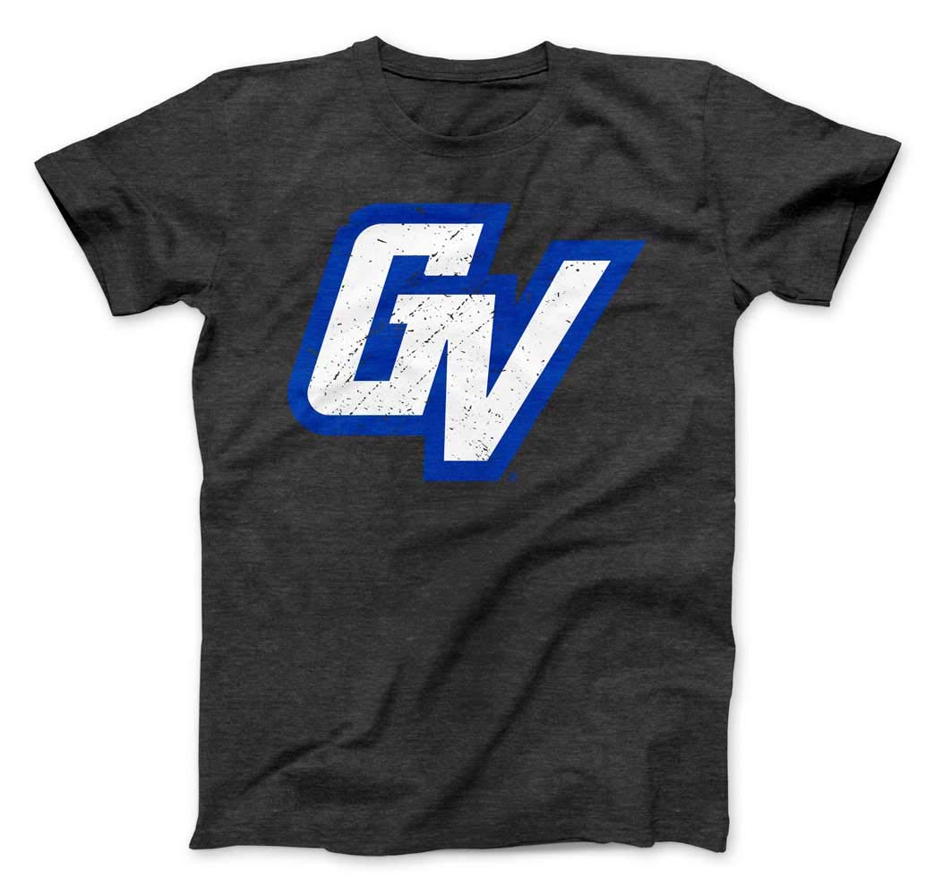 Grand Valley State University Lakers Premium Blue T-Shirt Large