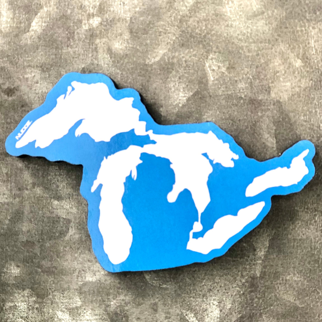 Great Lakes Magnet for Refrigerator - Nudge Printing