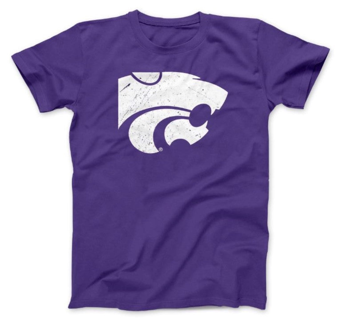 Classic Purple Kansas State Powercat T Shirt from