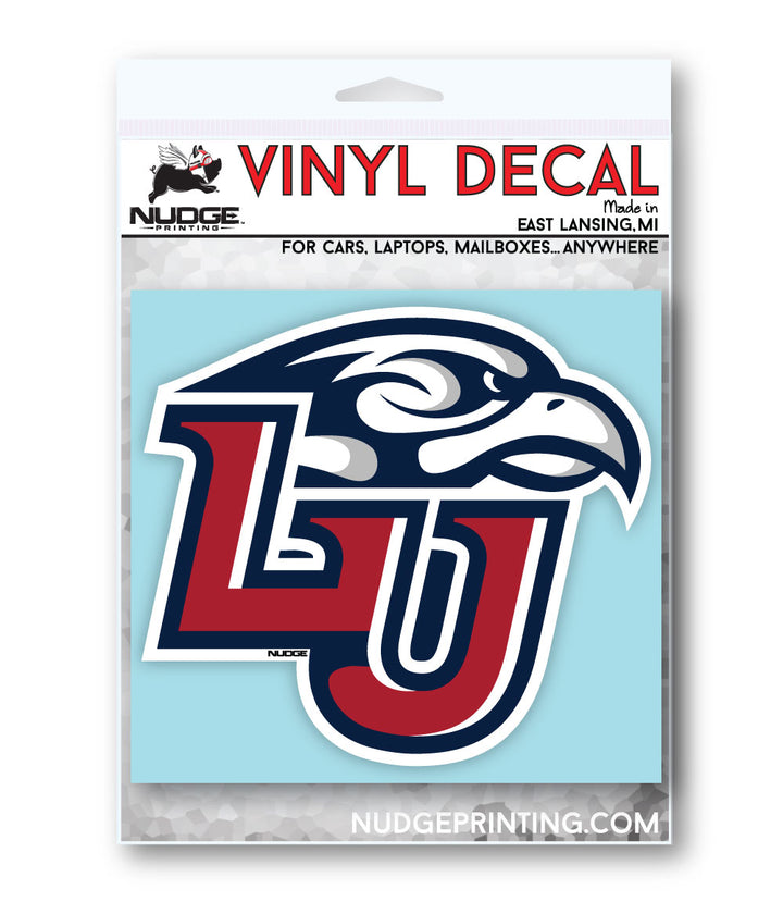Liberty University LU Car Decal - Nudge Printing