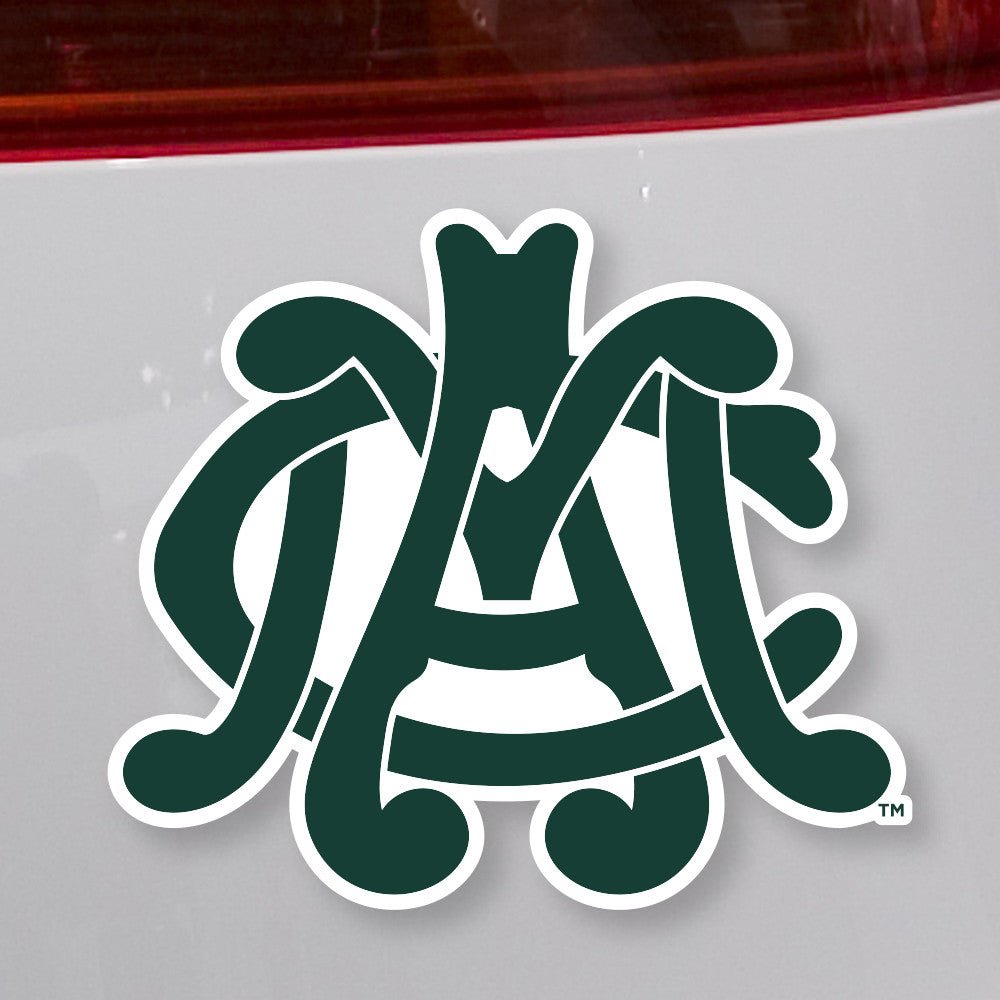 Michigan State University Spartans Vintage MAC Car Decal - Nudge Printing