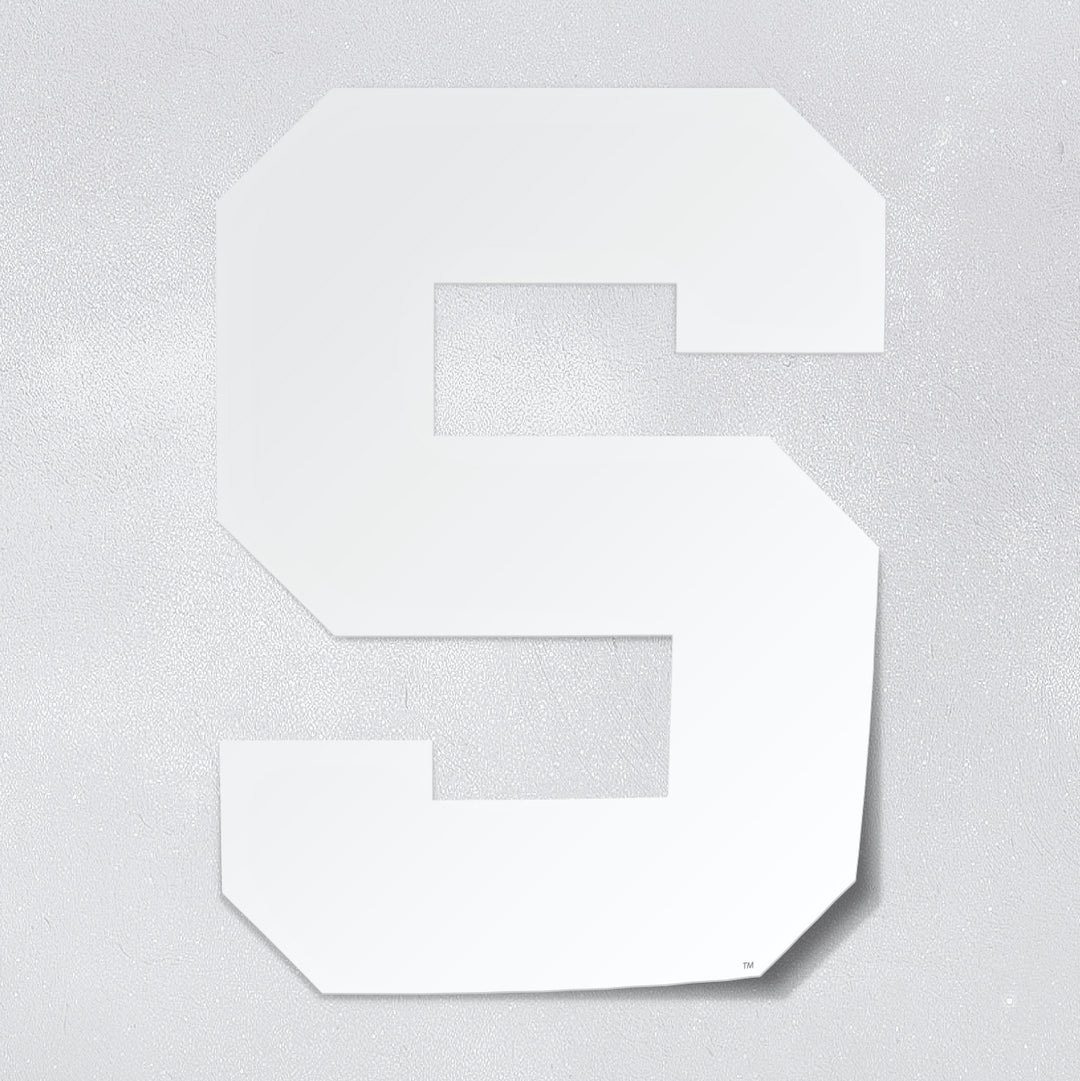Michigan State University Spartans Block S Logo Decal - Nudge Printing