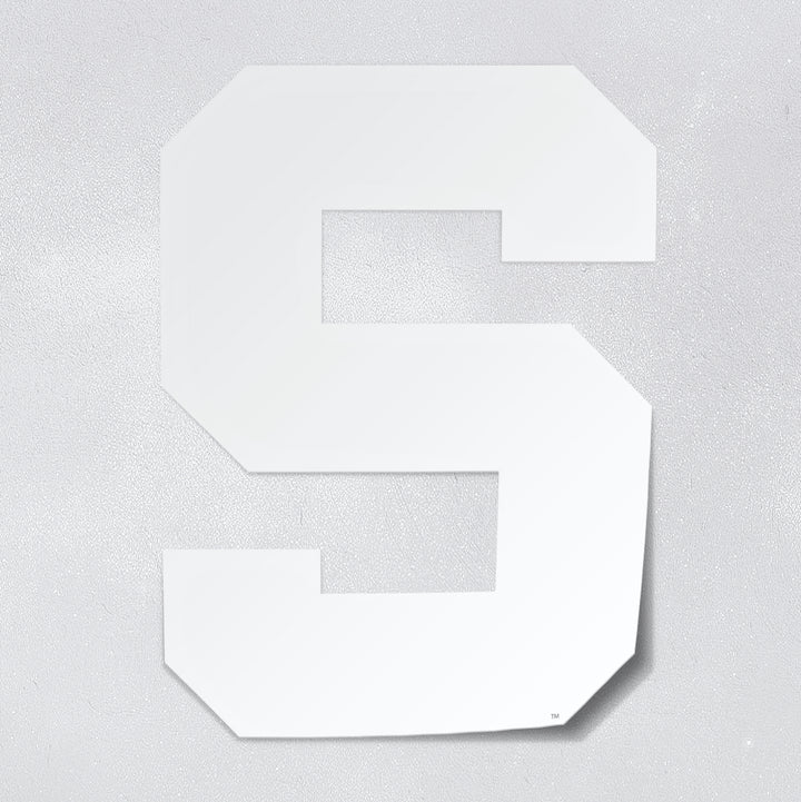 Michigan State University Spartans Block S Logo Decal - Nudge Printing