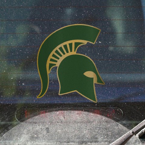 Michigan State University Official Spartan Helmet Car Decal - Nudge Printing