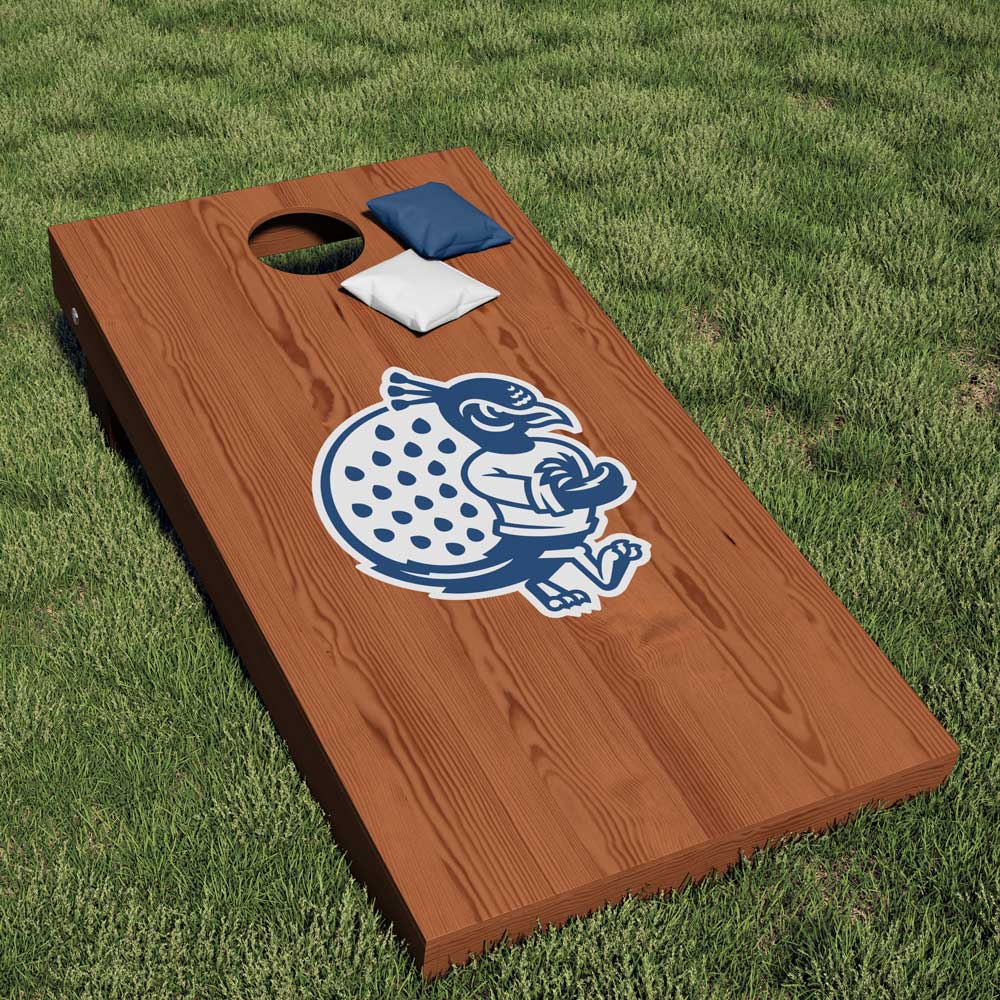 Saint Peter's Strutting Peacock Cornhole Decal