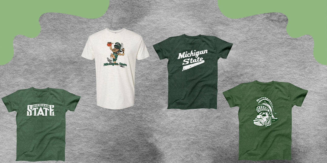 Top 4 Vintage MSU T-Shirt Designs