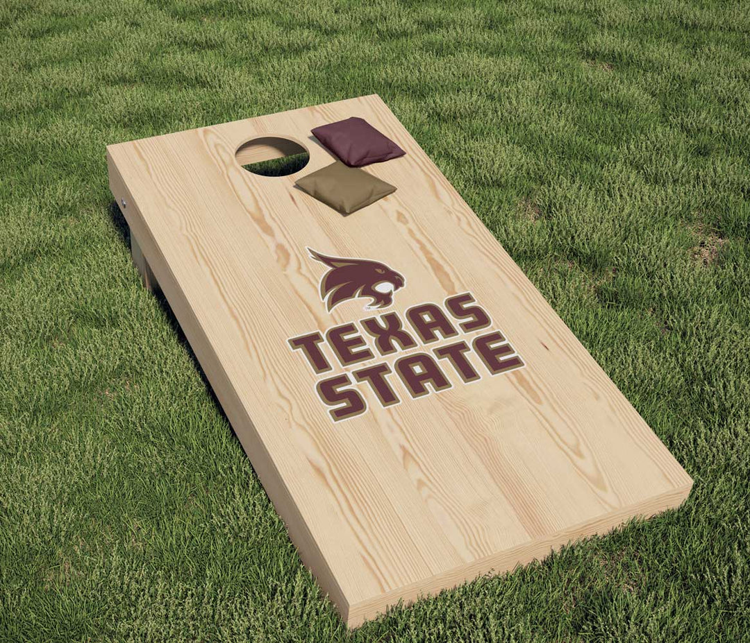 Texas State Cornhole Decals - Nudge Printing