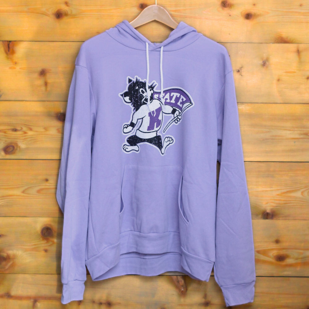 Super soft K-State lavender hoodie